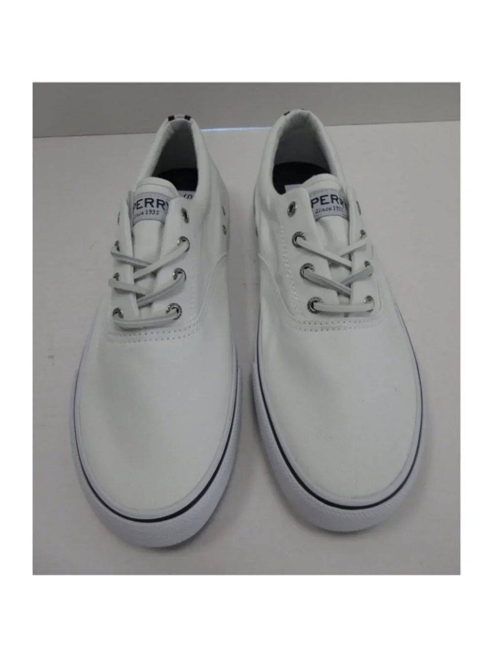 Sperry Top Sider Sneakers 11.5 M Striper CVO Twill Boat Shoes NEW
